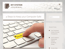 Tablet Screenshot of mysystemsjournal.com